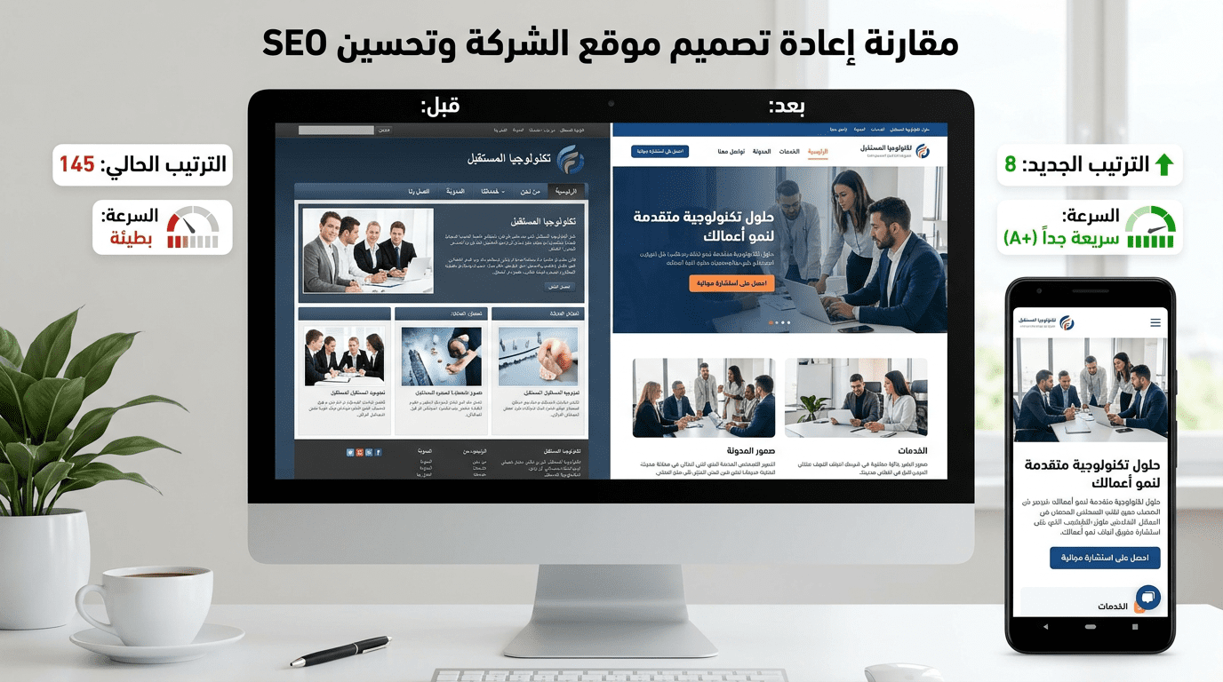 أهمية وجود موقع ويب احترافي للمشاريع في المغرب 2026