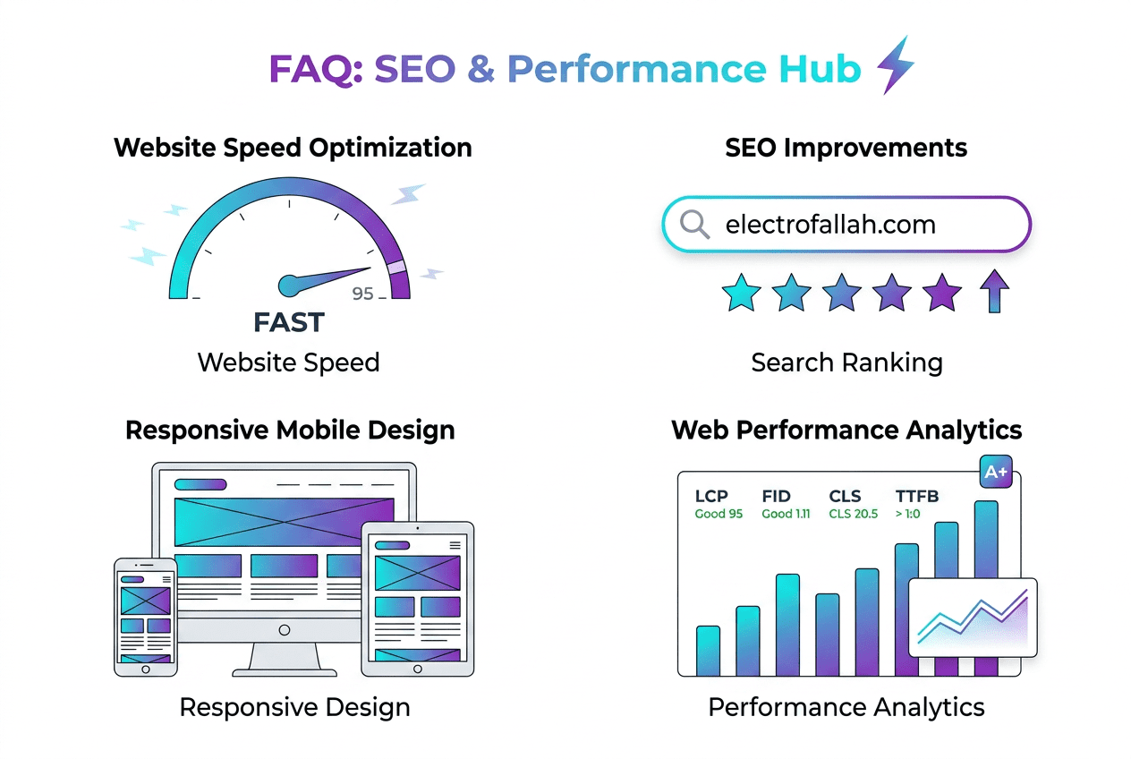 Frequently asked questions about website design prices in Morocco — Guide by Electrofallah