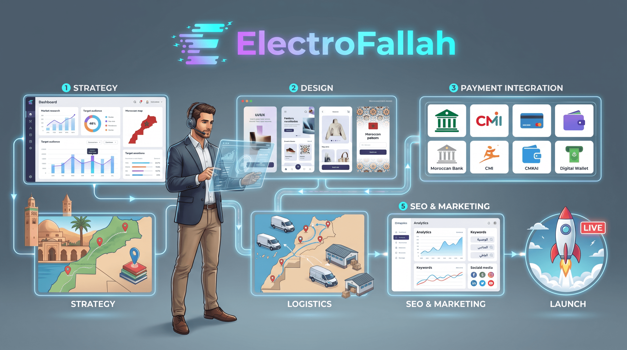 E-commerce website creation Morocco - mistakes to avoid for success