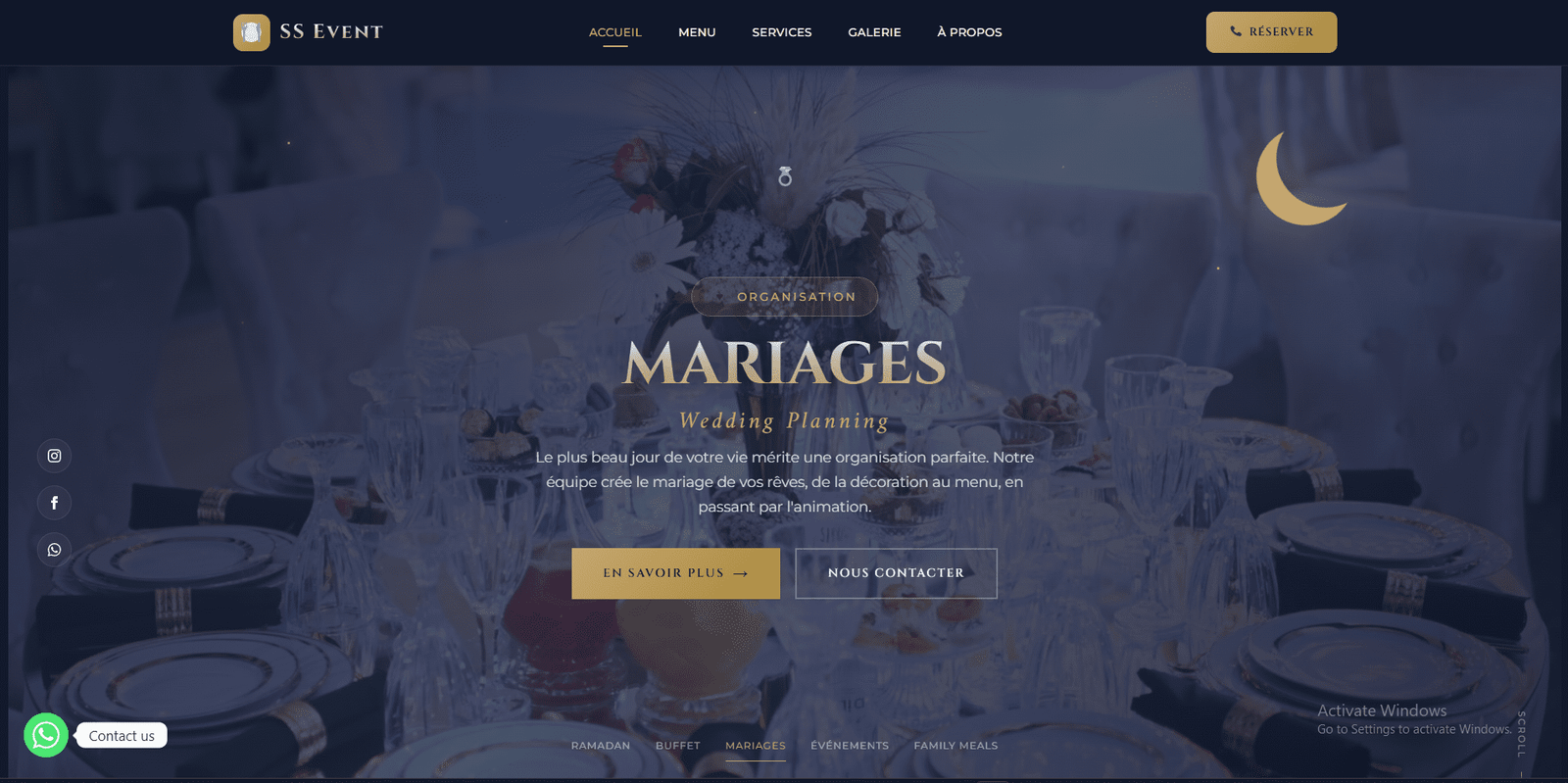 Events Desktop