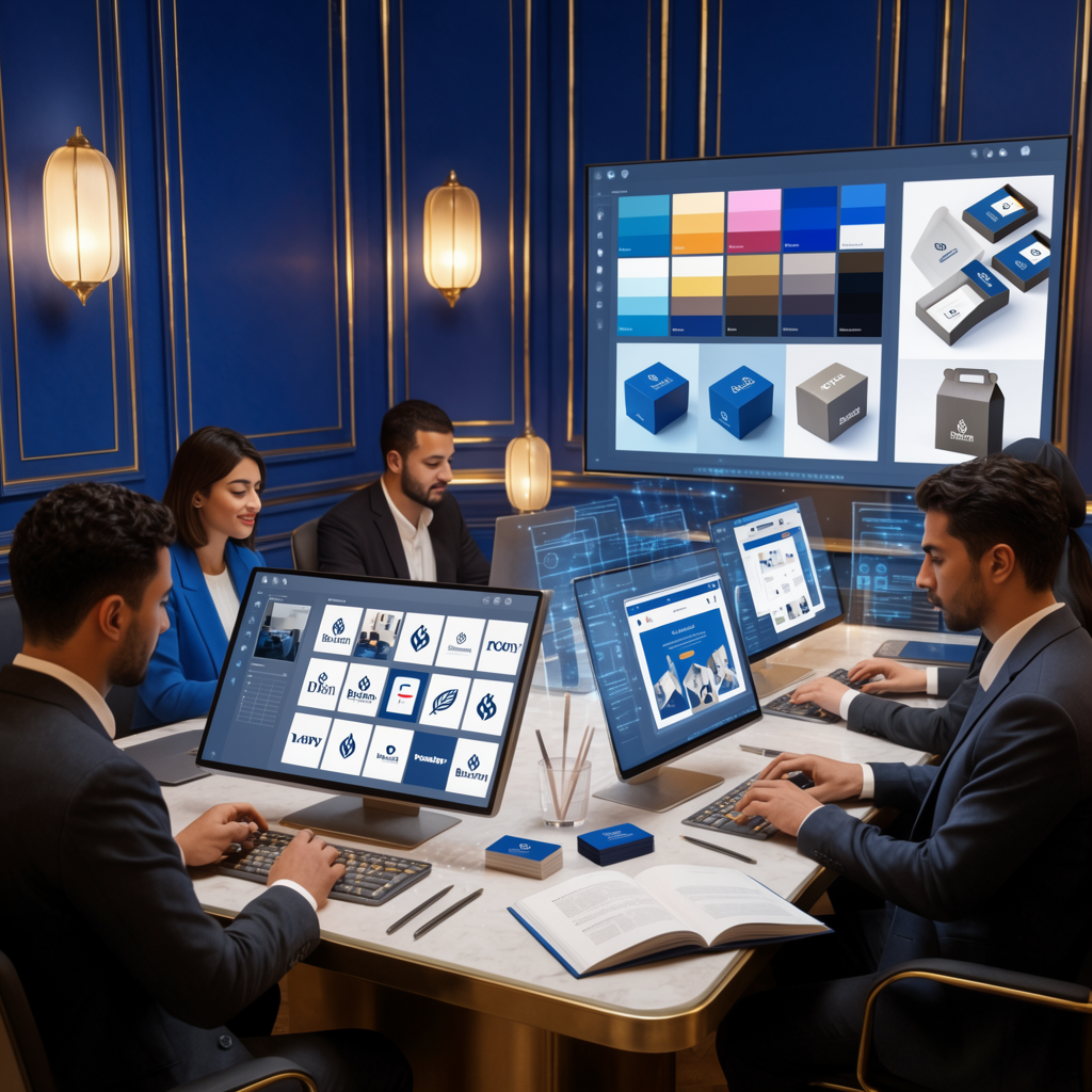 Agence branding et identité visuelle professionnelle au Maroc créant des stratégies de marque modernes