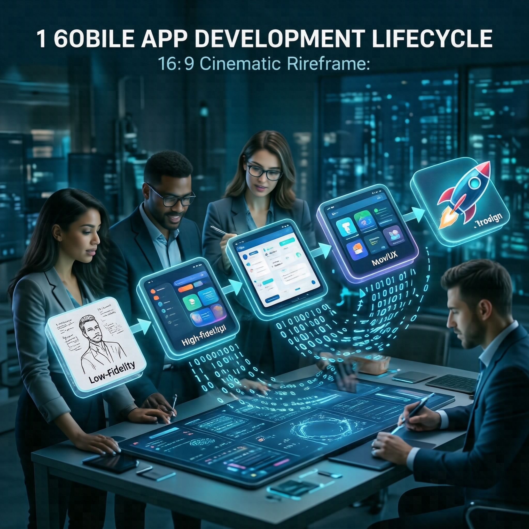 Étapes clés pour le développement d'une application mobile réussie